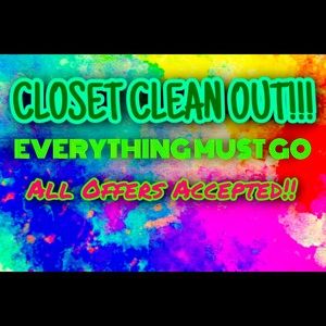 ALL OFFERS ACCEPTED! EVERYTHING MUST GO!